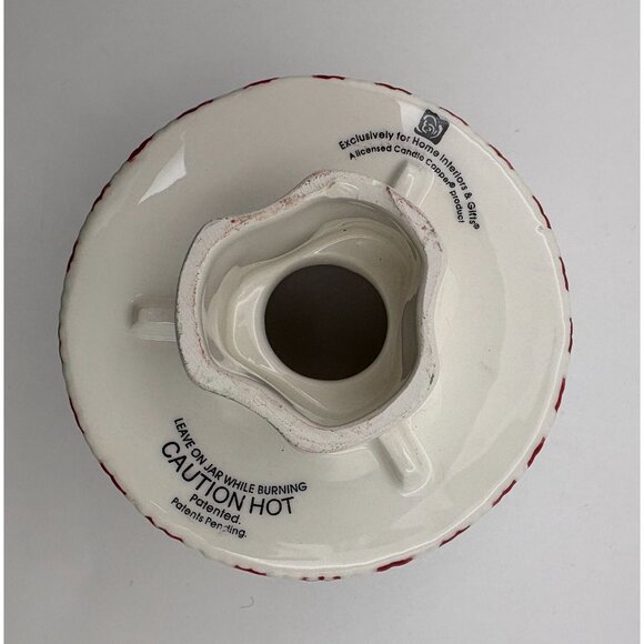 Christmas Candle Shade Jar Topper Winter Snowman Juggling Bear Holiday Tree - Picture 6 of 9